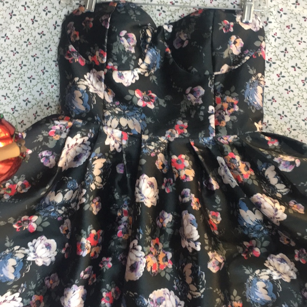 Floral cocktail dress
